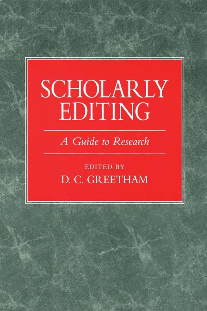 Scholarly Editing