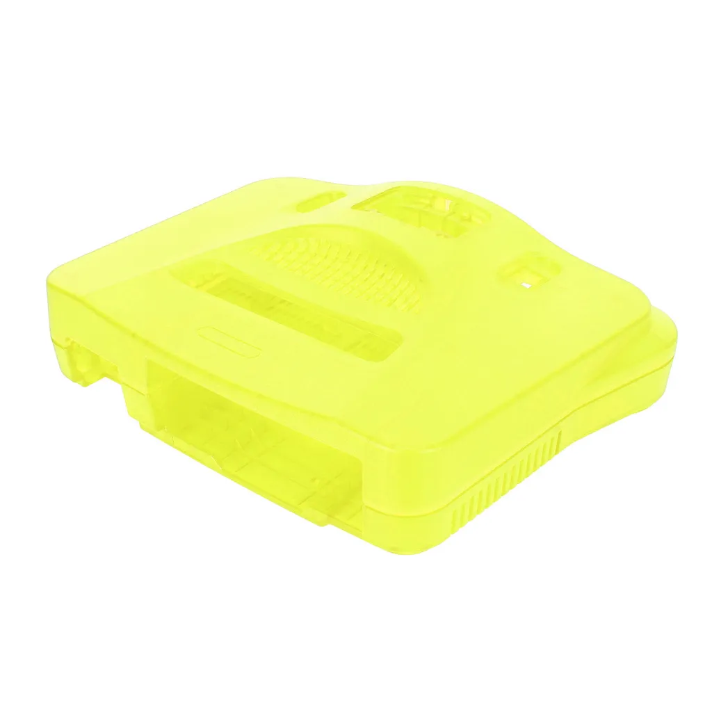 Coque de remplacement translucide pour console de jeu rétro N64 - Gris - 3