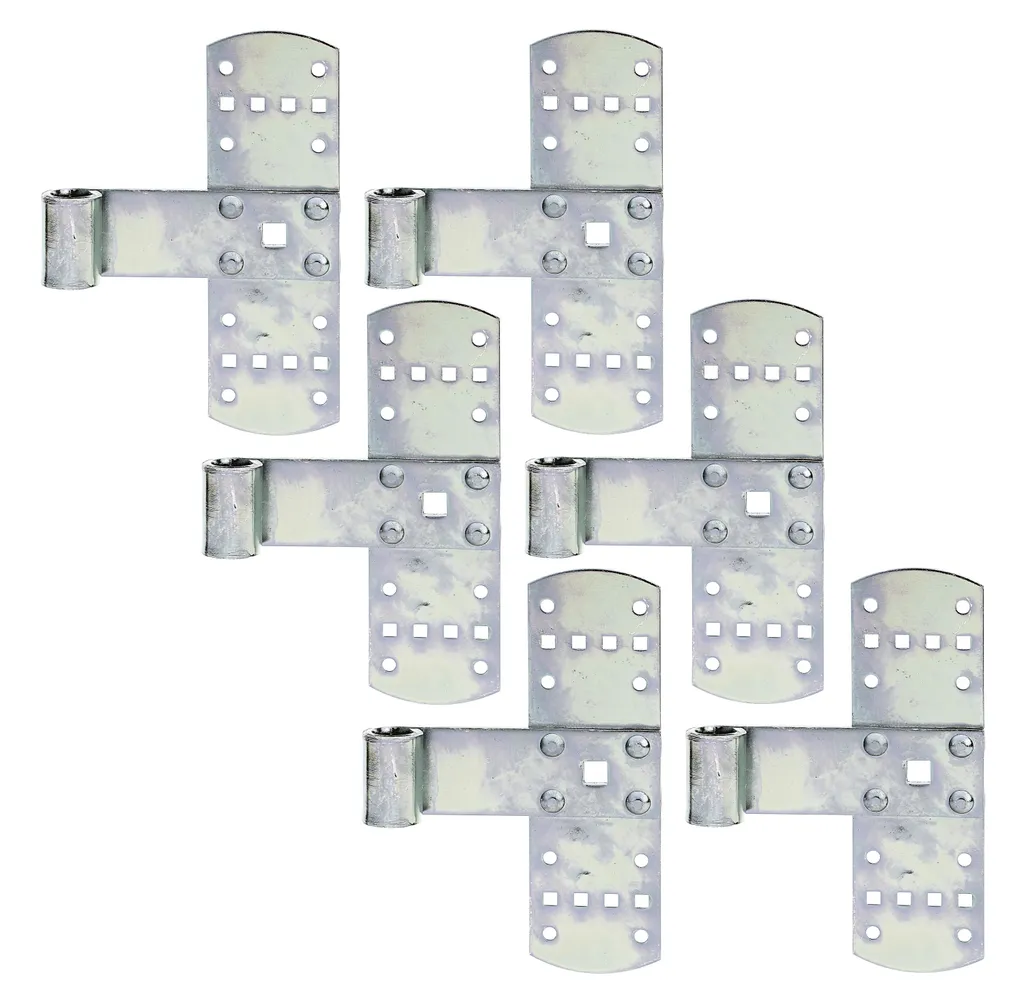 Croisillon de liaison en acier galvanisé 160x50mm Alberts - Pack de 6