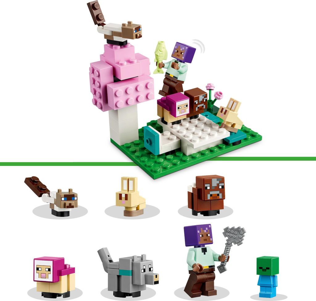 LEGO Minecraft Das Tierheim, Spielzeug mit vielen Produktbild 5
