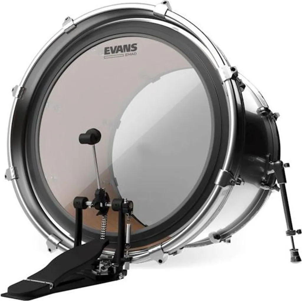 Evans EMAD Bassdrum Clear 20 Peau de Grosse Caisse Transparente BD20EMAD