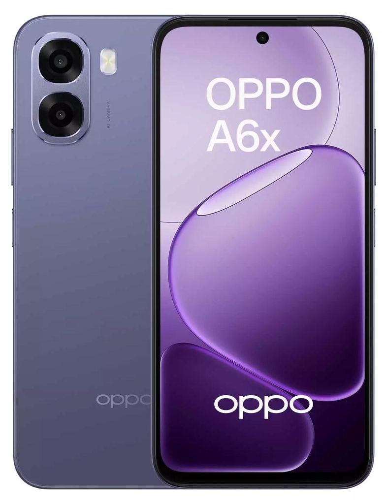 OPPO A6x, 17,1 cm (6.75"), 4 GB, 128 GB, 13 MP, Android 15, Obrázok produktu 