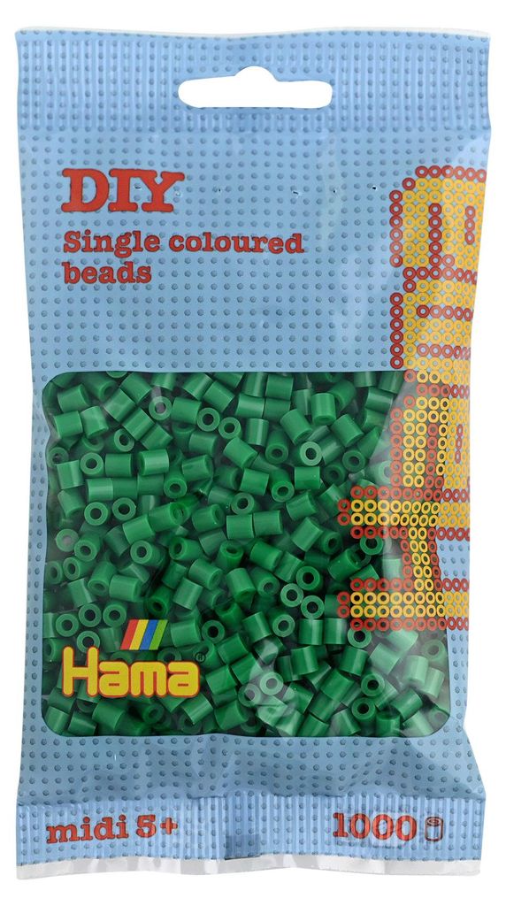 Hama Bgelperlen midi, grn, im Beutel Immagine del prodotto 