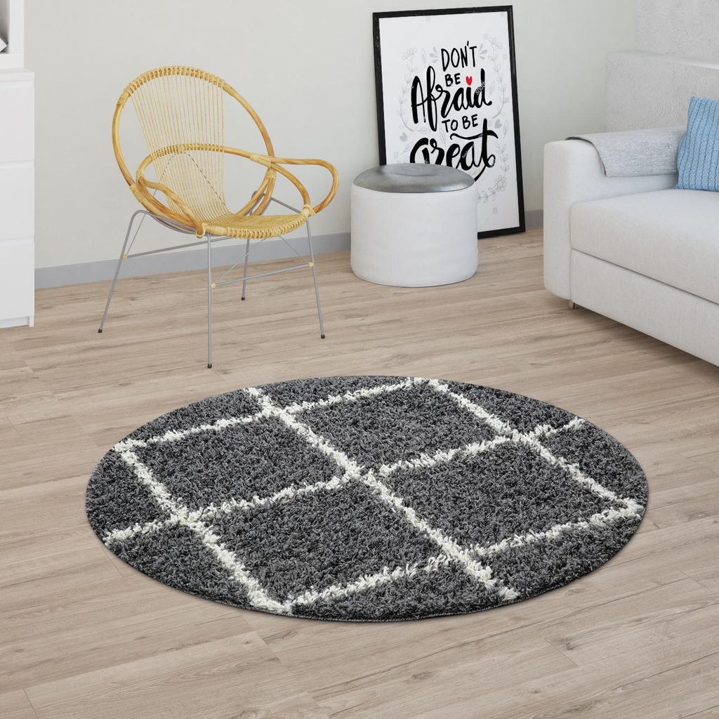 Paco Home Hochflor Teppich Weicher Wohnzimmer Shaggy Produktbild 