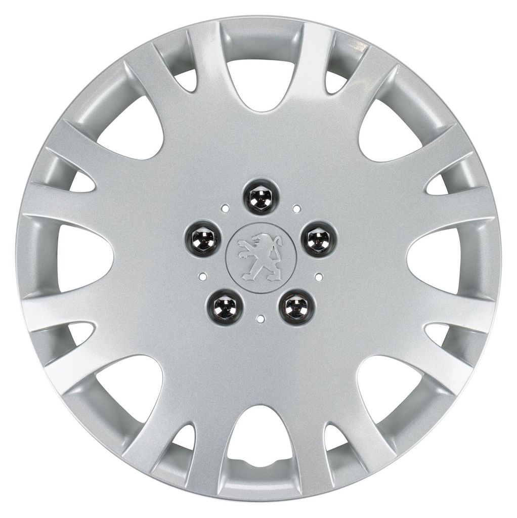 Original Peugeot Radkappe Radblende 16 Zoll Silber 207 307 Produktbild 