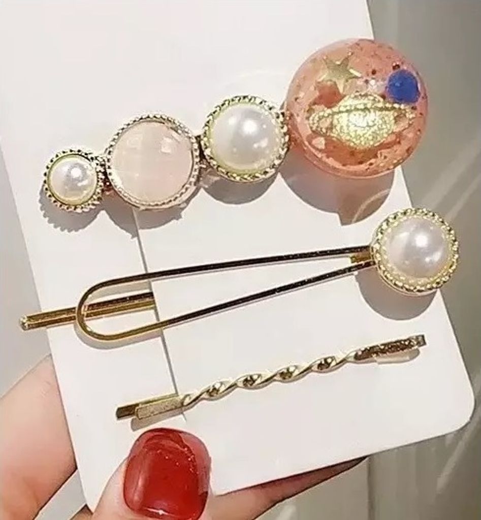 Haarspangen Sky - Trendige Roségold Haaraccessoires KP19064