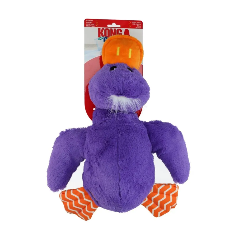 KONG Comfort Jumbo Duck: Peluche Design XL per Cani di Prestigio - 12