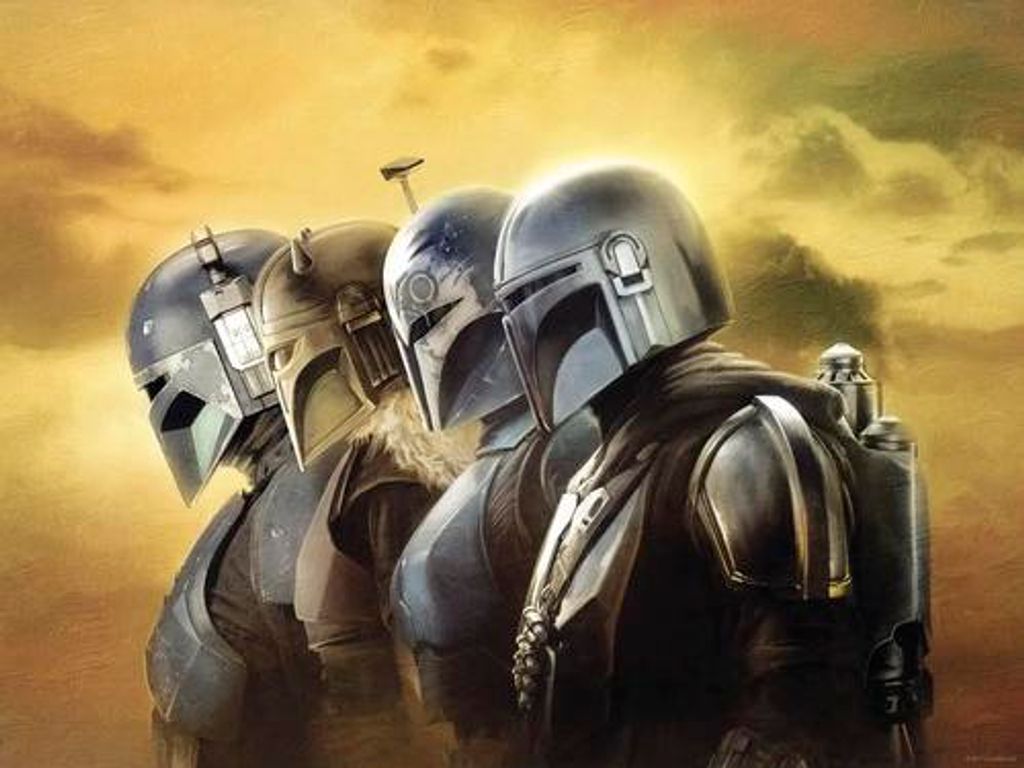 Poster Star Wars The Mandalorian Line Up 40x30 cm