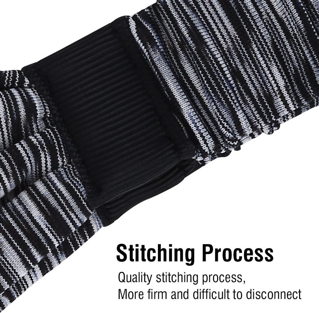 Schweißband Stirnband Sport Fahrrad Tennisfahrrad Radfahren dehnbar atmungsaktives Haarbandstreifen grau