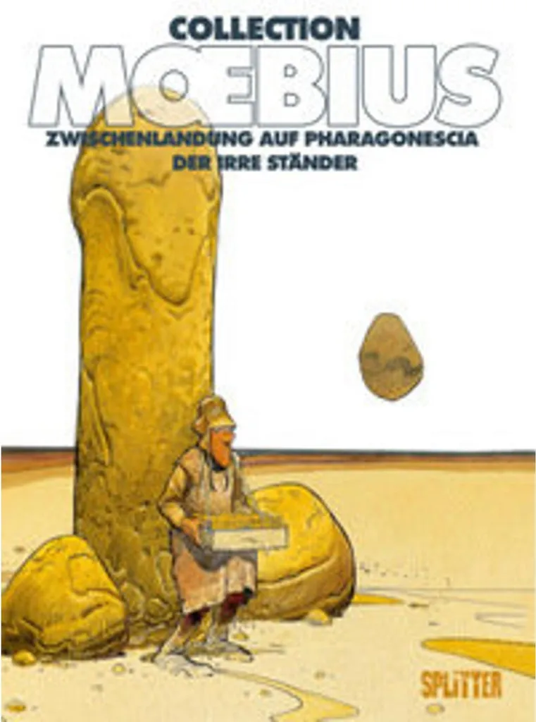 Moebius Escale à Pharagonescia Edition Illustrée en Noir et Blanc