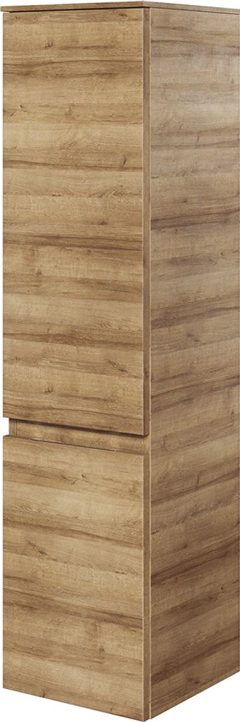 Bad Midischrank, grifflos, in Riviera Eiche Nb. VILLATORO-66, B/H/T ca. 30/121/33 cm