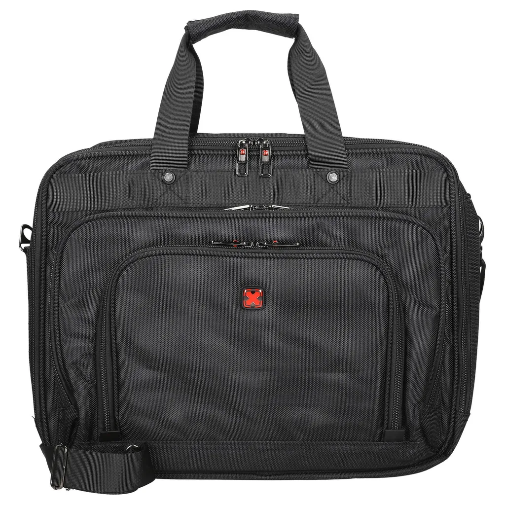 Sacoche ordinateur portable 17" rembourrée Travel N Meet avec bandoulière