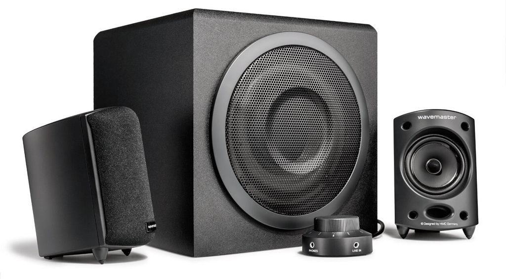Wavemaster Moody, 2.1 Kanäle, 65 W, Schwarz, 30 W, 150 - Produktbild 