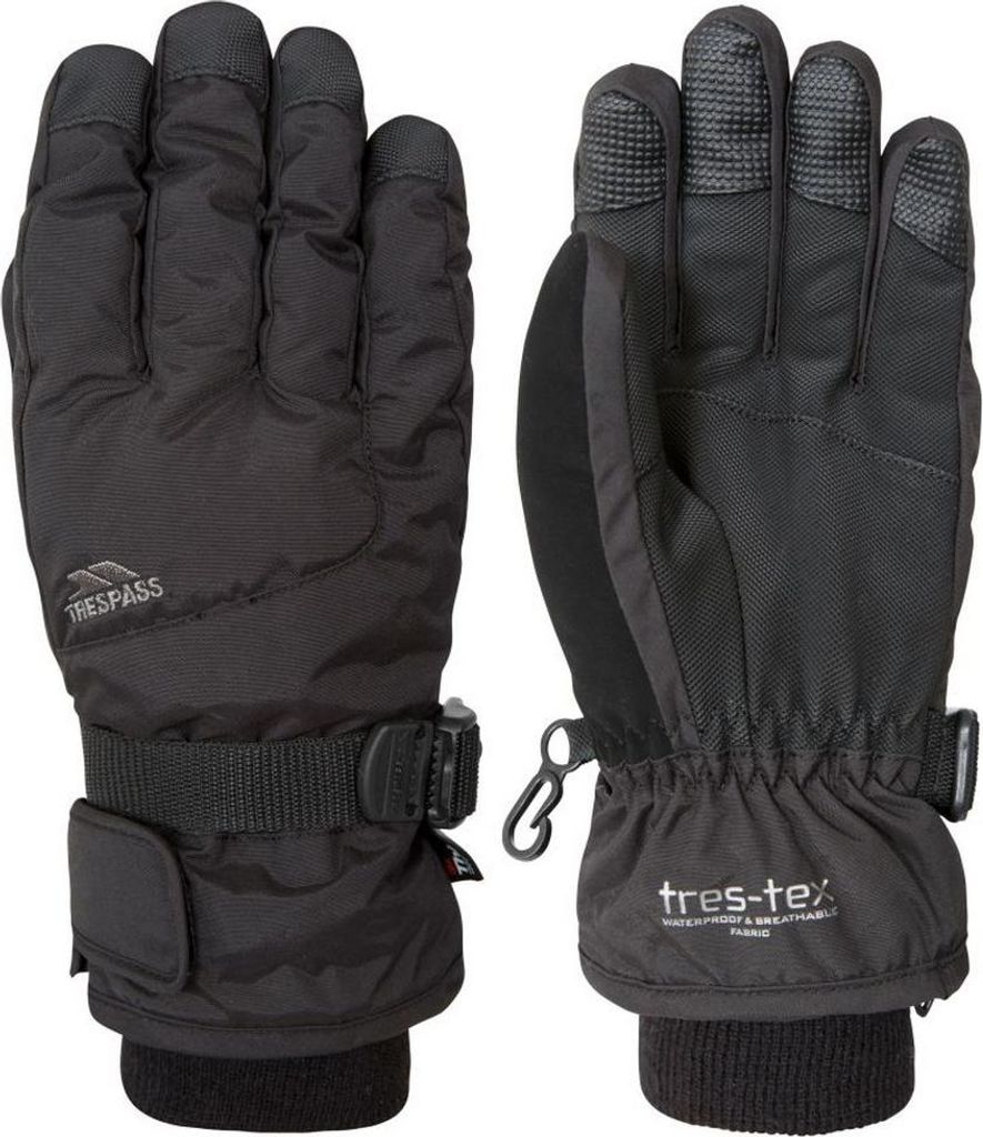 Trespass - Kinder Skihandschuhe "Ergon II" TP5237 (146-152) (Schwarz)