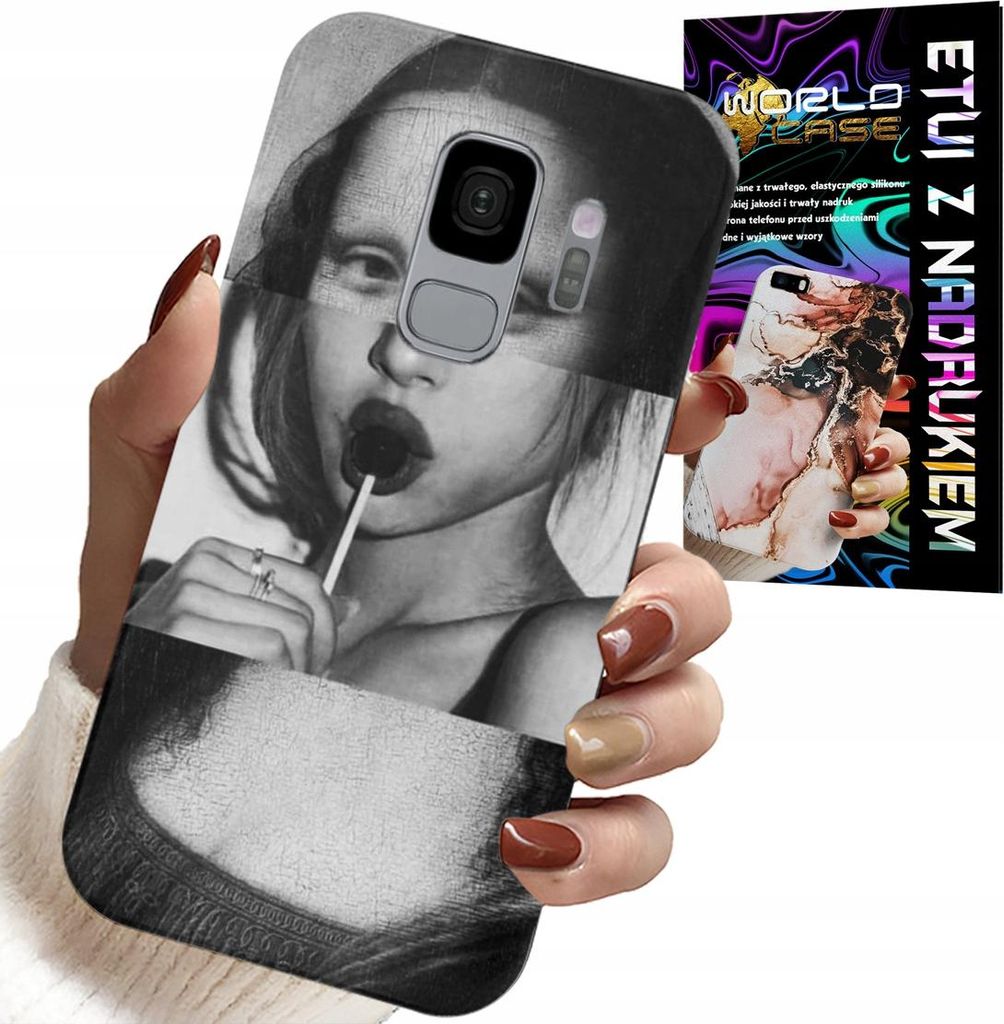Fall Für Samsung Galaxy S9 - Mona Lisa Mit Lollipop Mode Designs Fall