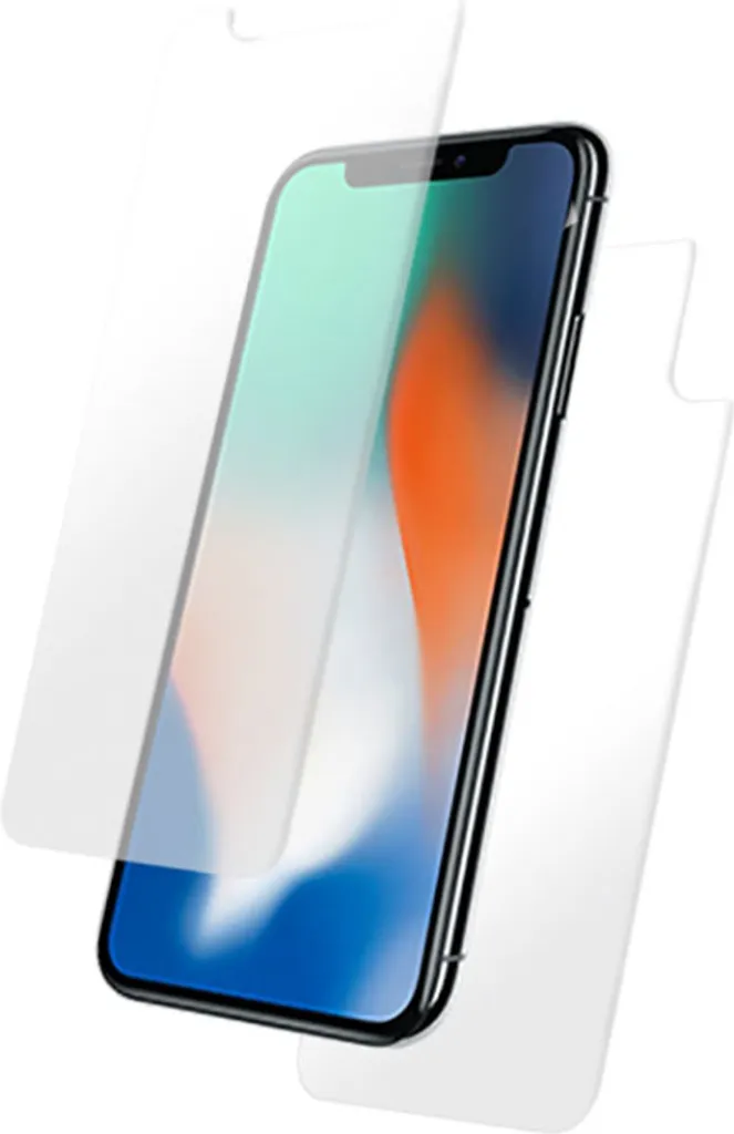 Protection Écran iPhone X XS Verre Trempé Intégral Avant et Arrière 9H