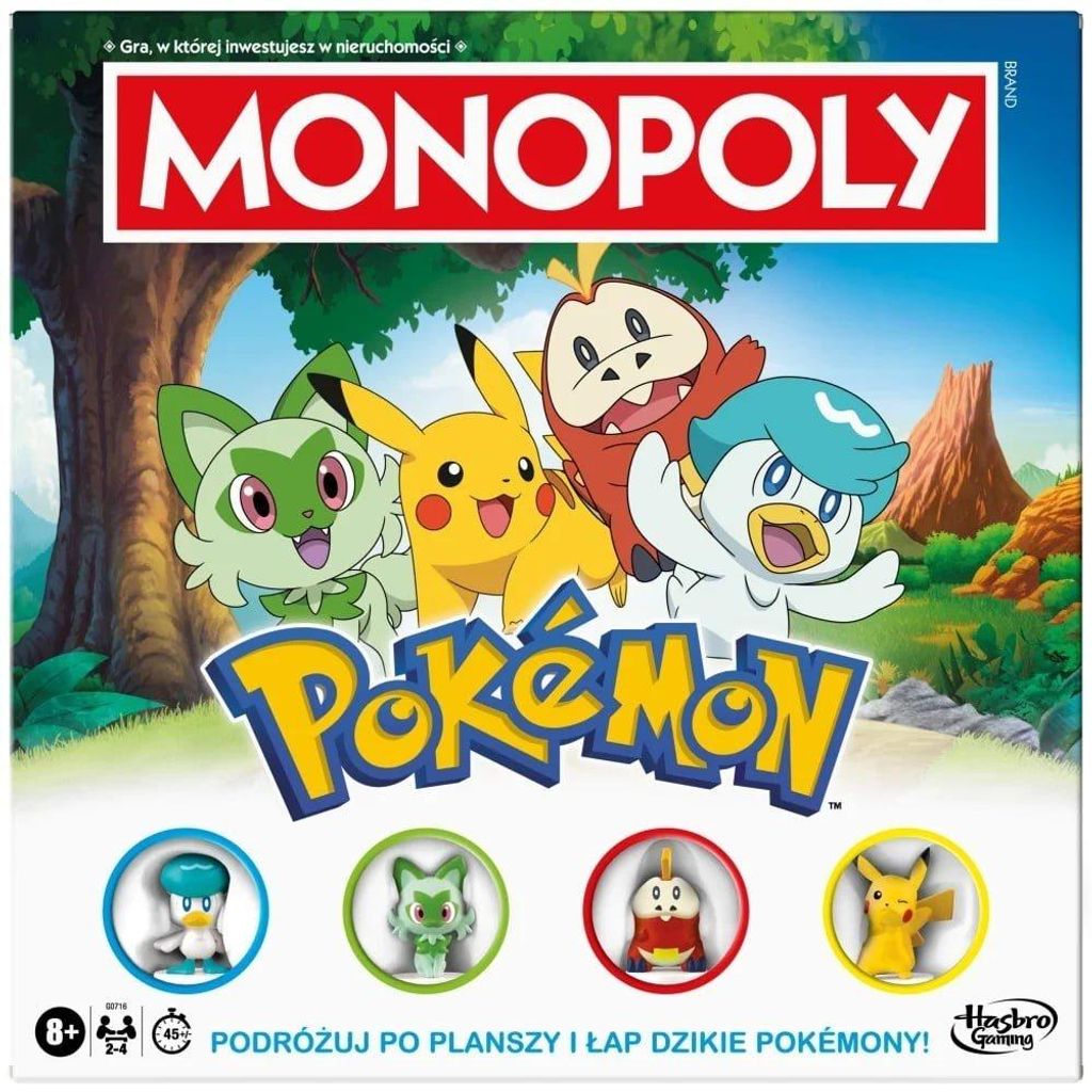 Monopoly Pokémon Edition, 8 Jahr(e), 35 min Produktbild 