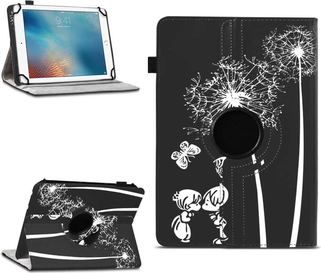 Tablet Hülle für Apple iPad Air 11 2025 Tasche Schutzhülle Case 360° Drehbar Farben:Motiv 9
