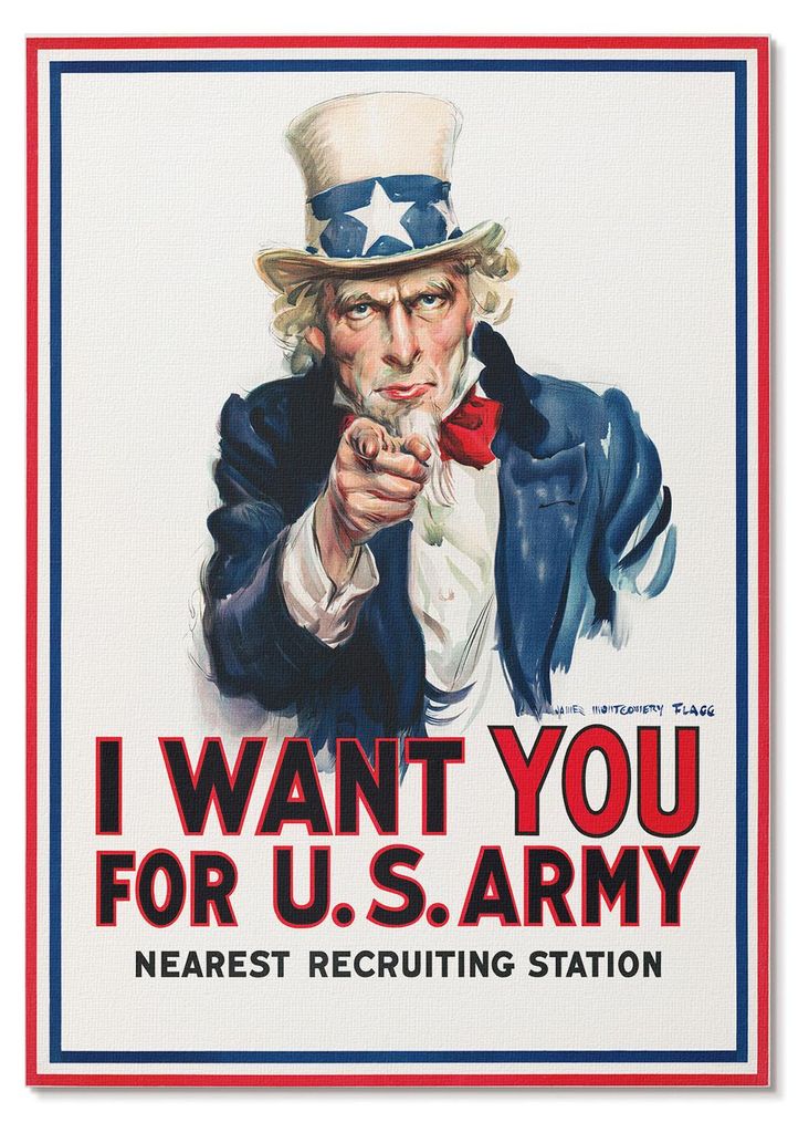POSTER - 21x29 cm (A4) - James Montgomery Flagg - Steckbrief für amerikanische Soldaten, eine ästhetische Lithografie von James Montgomery Flagg ...