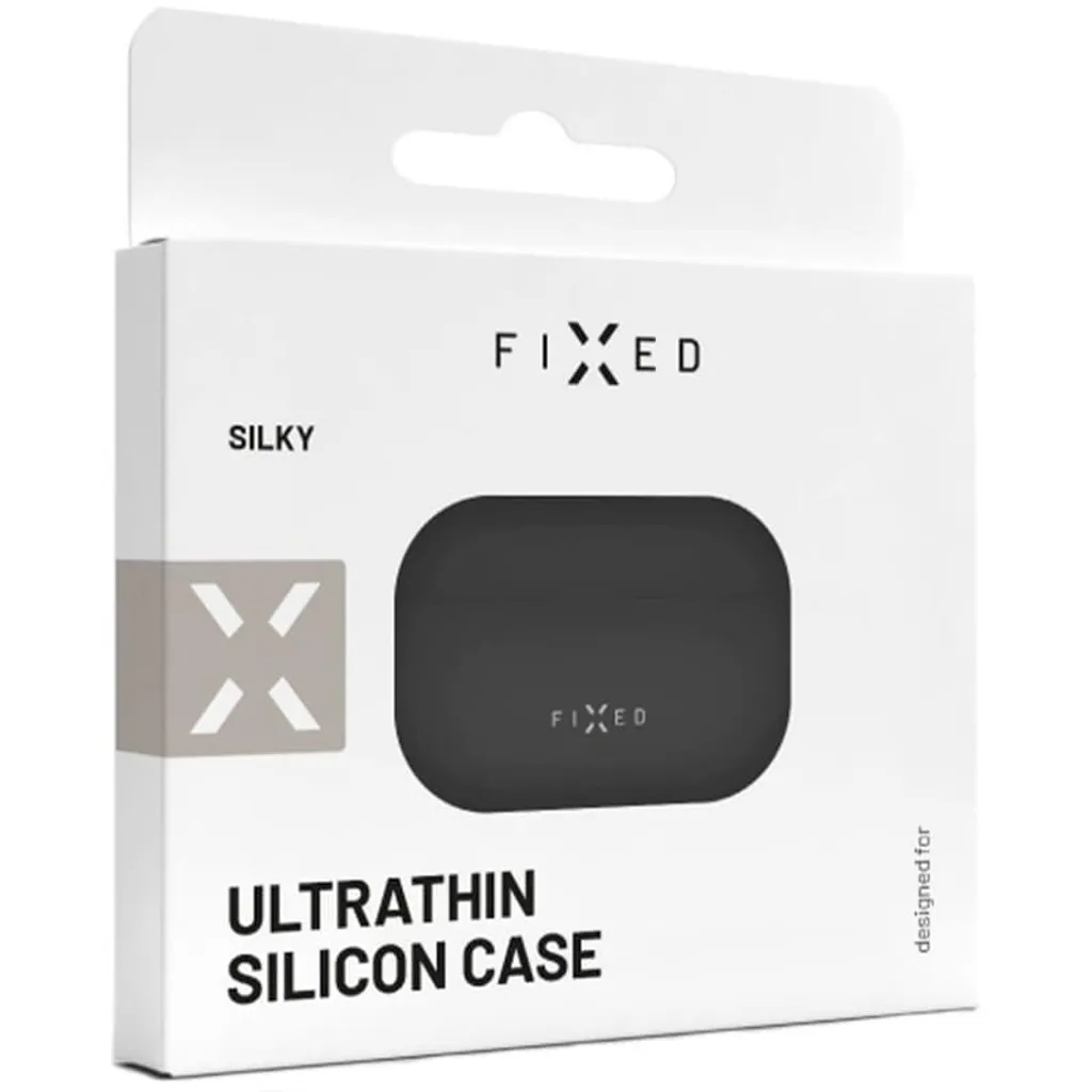 Custodia protettiva Silky fissa per Apple Airpods 3, nero - 3