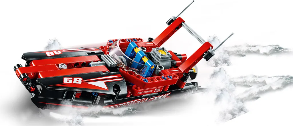 Bateau télécommandé de compétition électrique pour lacs et piscines - 14