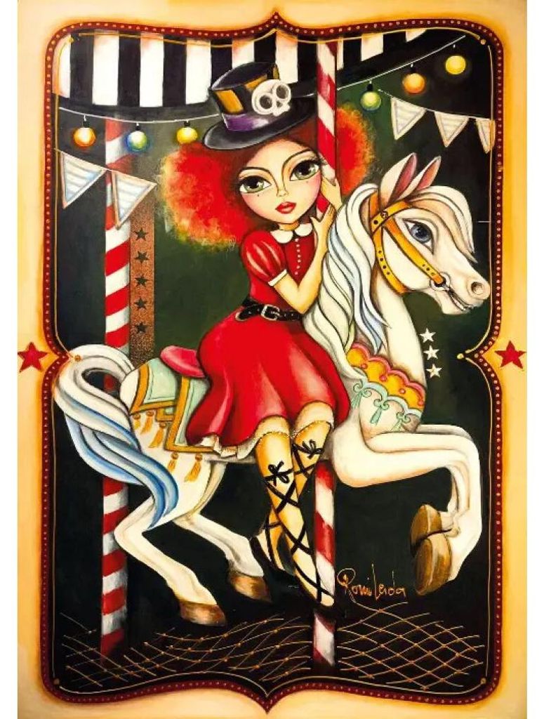Magnolia Puzzle 1000 Teile - Carousel Puzzle für Erwachsene Produktbild 