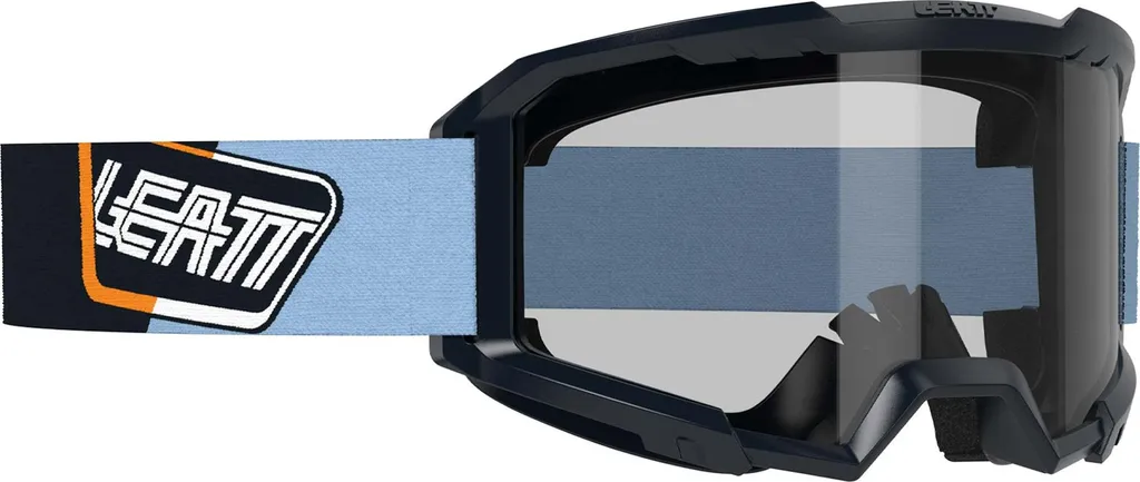 Lunettes de motocross pour temps couvert LEATT Vizion 2.5 bleu