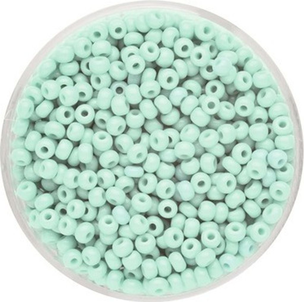 Rocailles opak petrol 4,5 mm 17 g