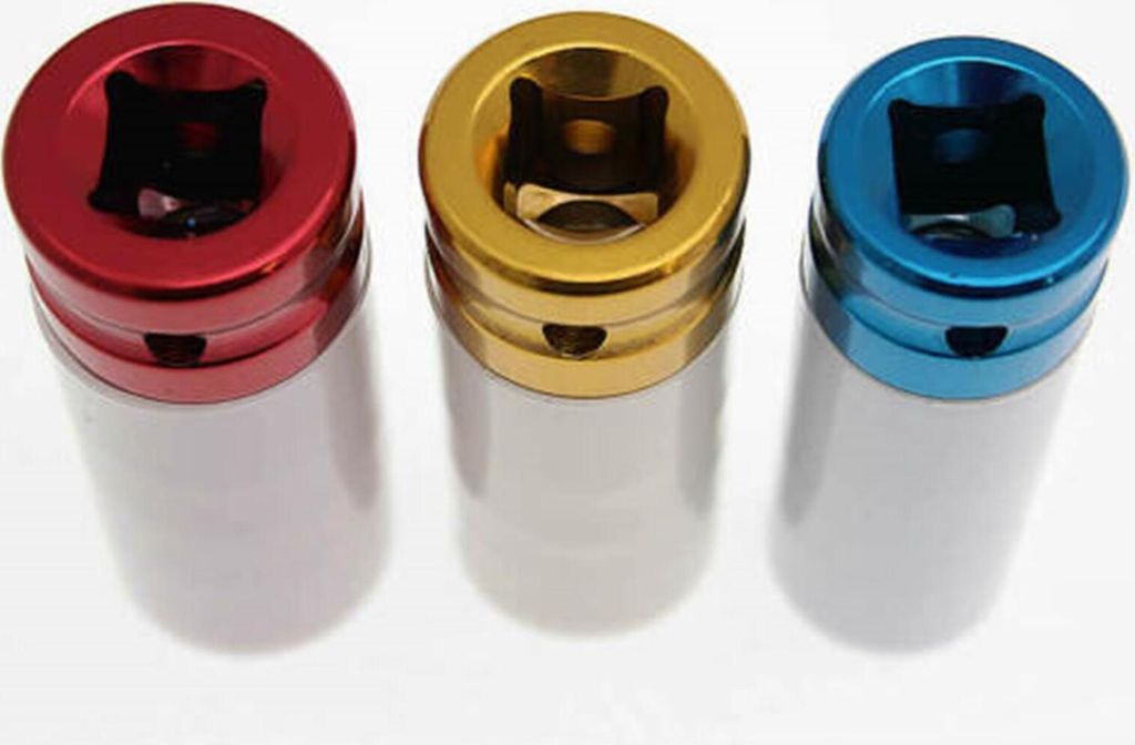 3 tlg. Alufelgen Nuss Set Schlagschrauber Nüsse 1/2"