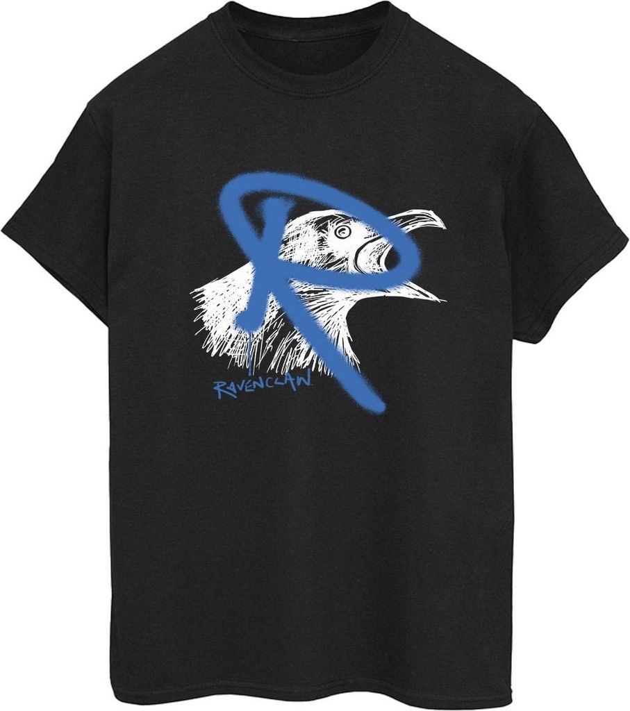 Harry Potter - "Ravenclaw" T-Shirt für Damen BI28174 (XL) (Schwarz)