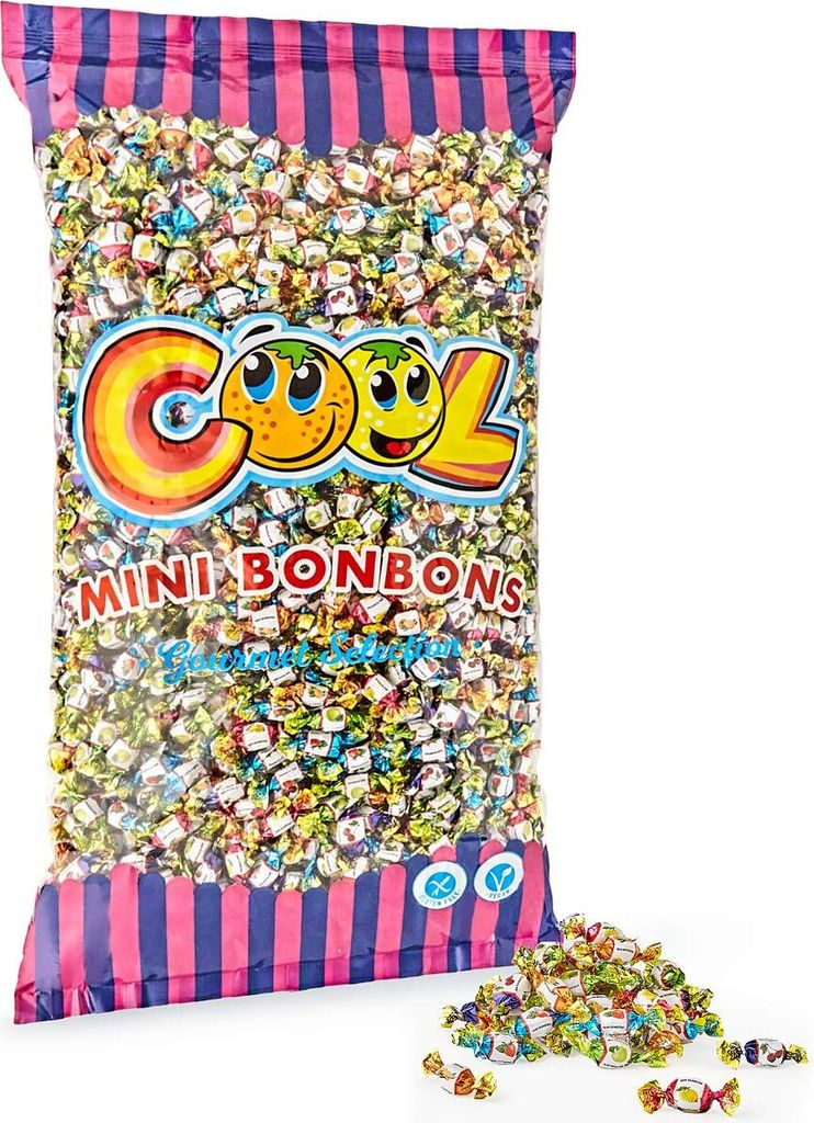 Cool Minibonbons Mix Fruits en sachet, env. 1350 Image du produit 