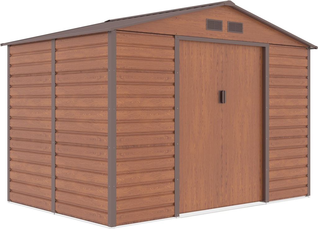 Zahradní domek G21 GAH 529 - 277 x 191 cm, hnědý Obrázek produktu 