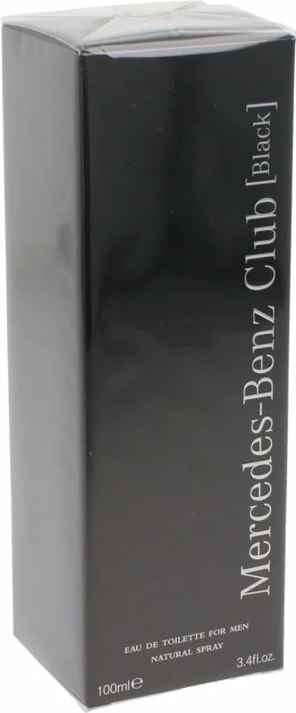 Parfum Mercedes Benz Club Black 100ml Eau de Toilette Ambrée Intense