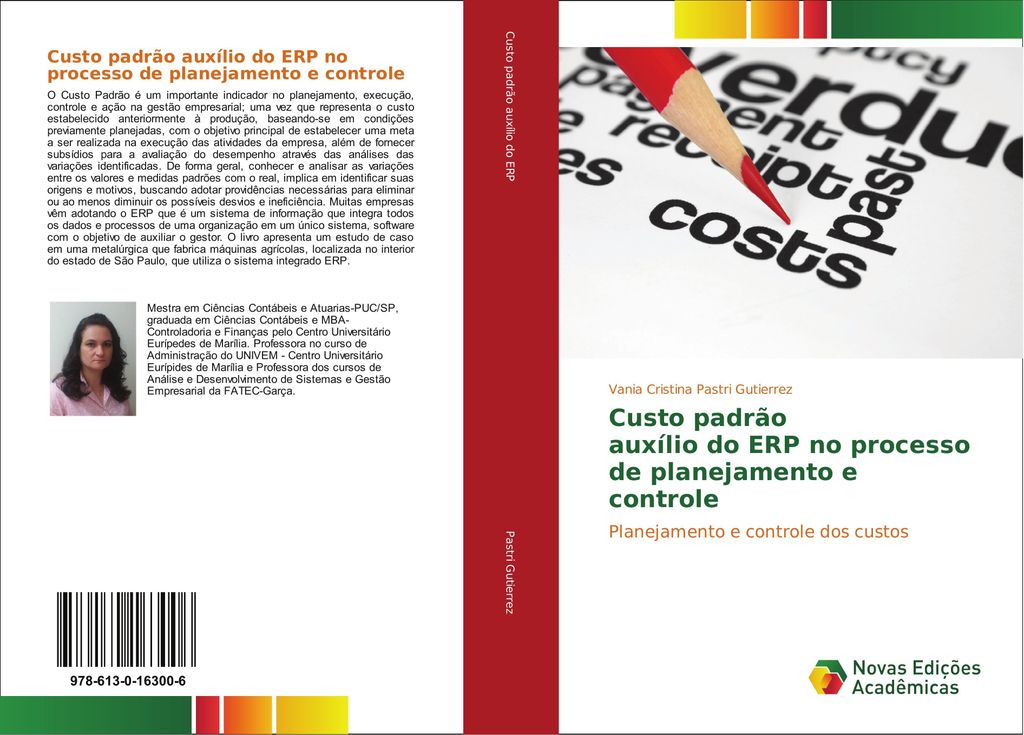 Custo padrão auxílio do ERP no processo de planejamento e controle
