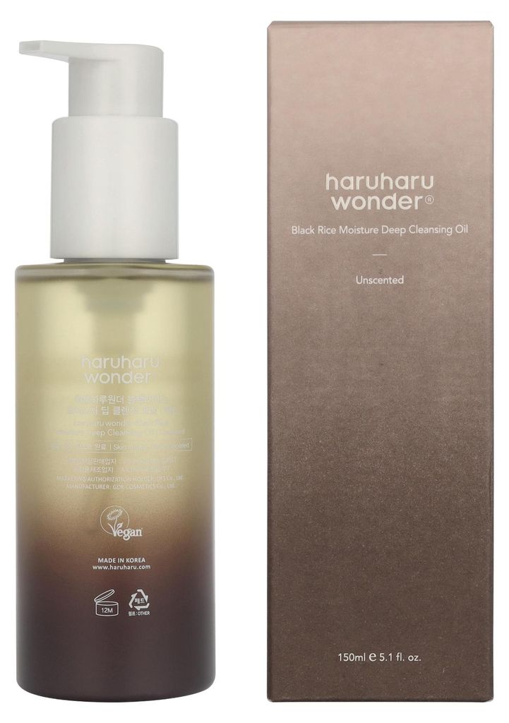 Haruharu Wonder Black Rice Moisture Deep Cleansing Oil Produktbild 