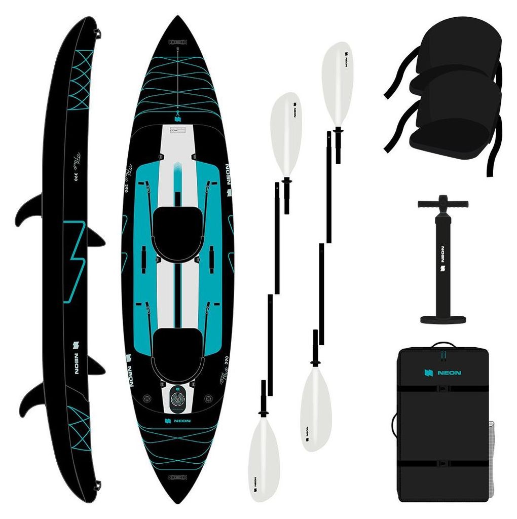 Neon Flux 390 – Kayak gonfiabile 2 posti da turismo 390x90 Immagine del prodotto 