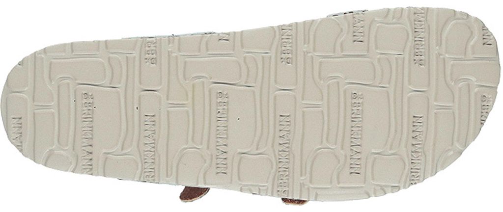 Dr. Brinkmann Damen Pantolette Zehentrenner mit Naturform-Fußbett, Größe:38 EU, Farbe:Braun