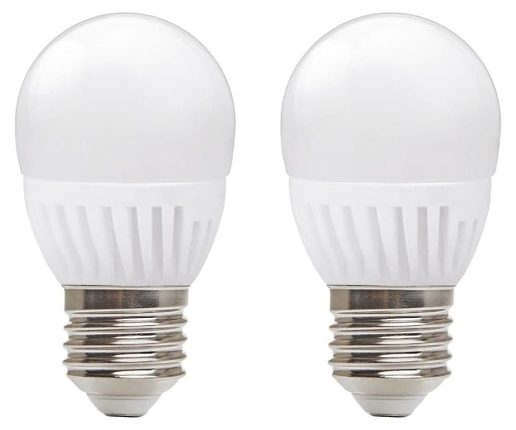 Kobi E27 LED Lampe 9W 900lm 3000K Warmweiß 230V 45mm 2 Stück