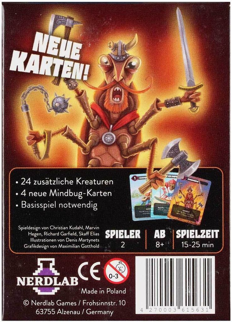 Mindbug: Der erste Kontakt – Add-On Pack New Servants Produktbild 2