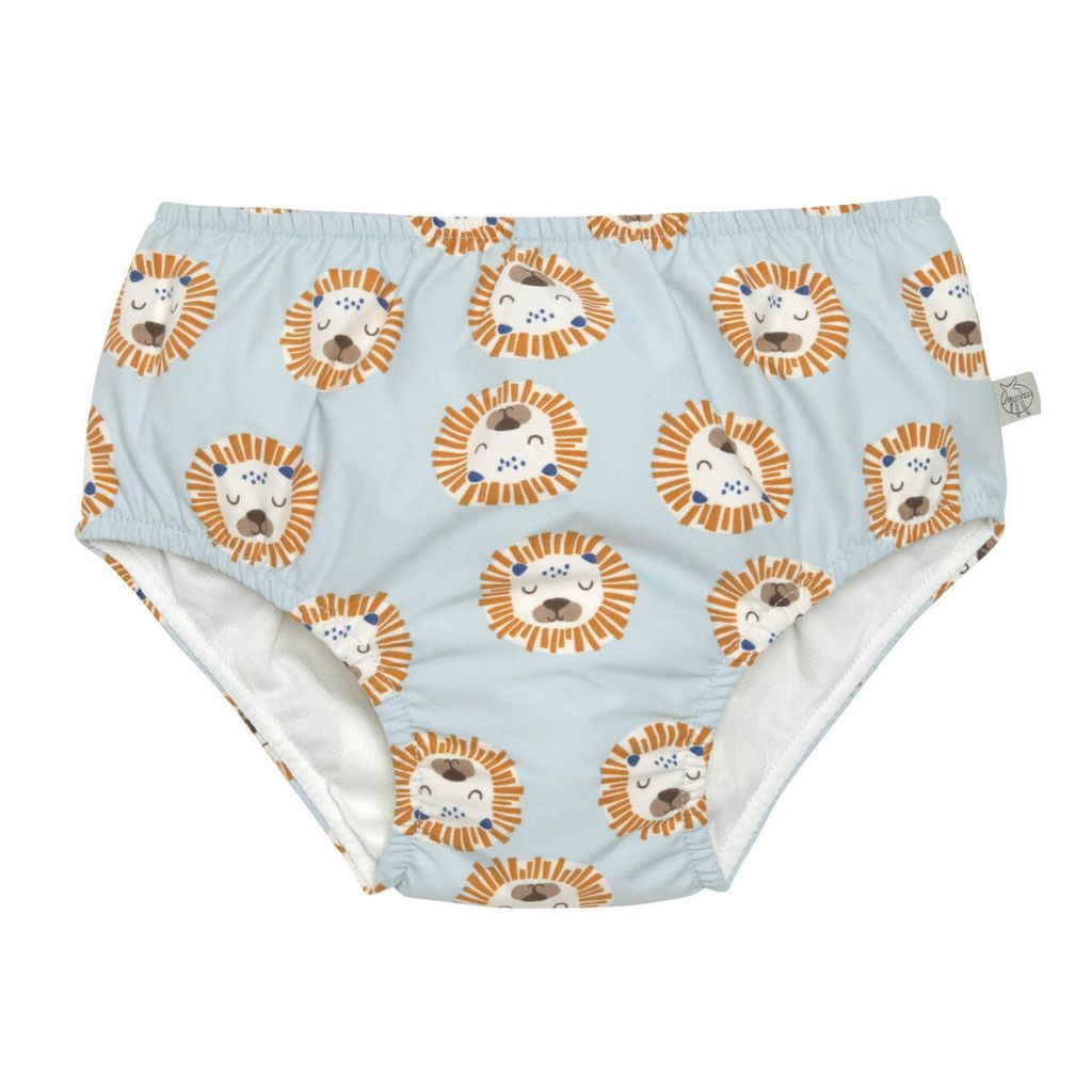 Lässig Splash & Fun Schwimmwindel Lion powder blue, 13-18 Monate Größe 86
