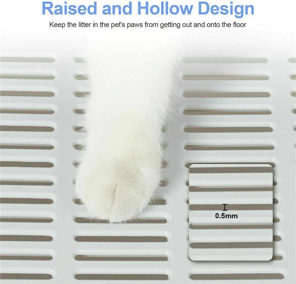 Bac à litière de voyage portable pour chat - Solution gain de place - 11
