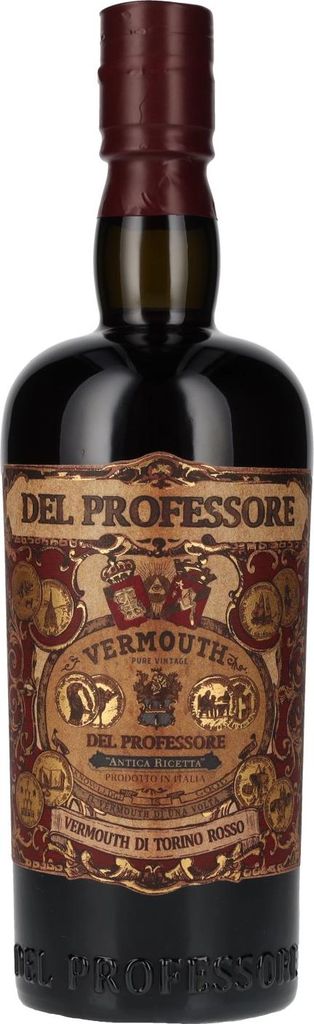 Del Professore Vermouth di Torino ROSSO 18% Vol. 0,75l Produktbild 