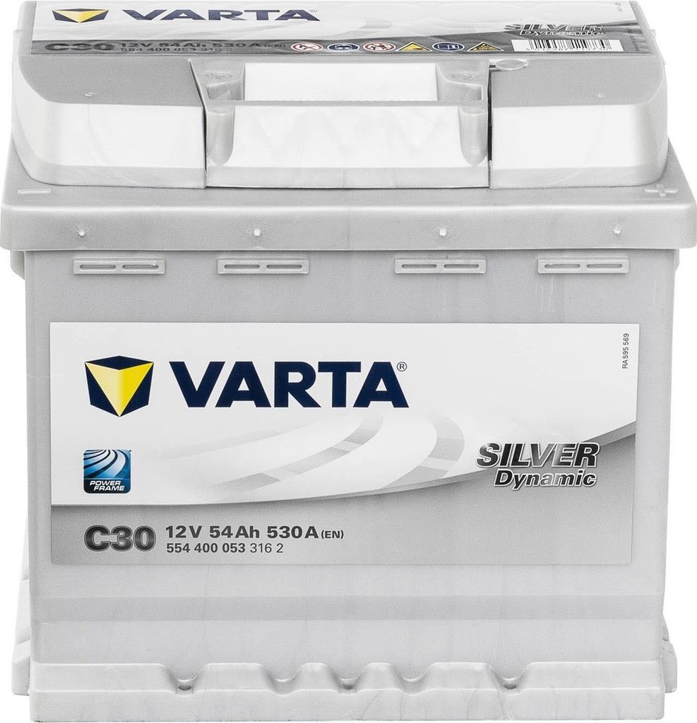 VARTA Silver Dynamic C30 batterie de voiture 12V 54Ah Image du produit 