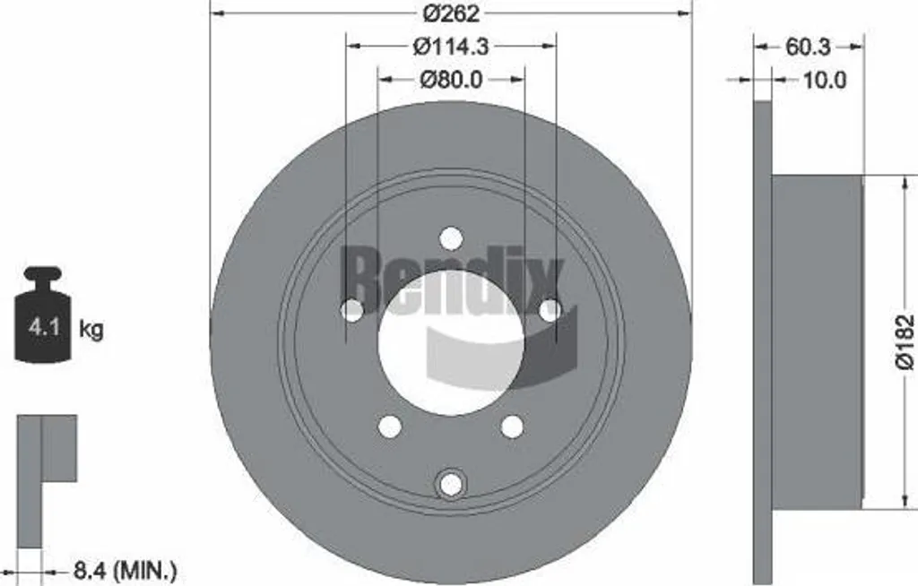 Améliorez le freinage de votre Jeep Compass avec le disque BENDIX OE
