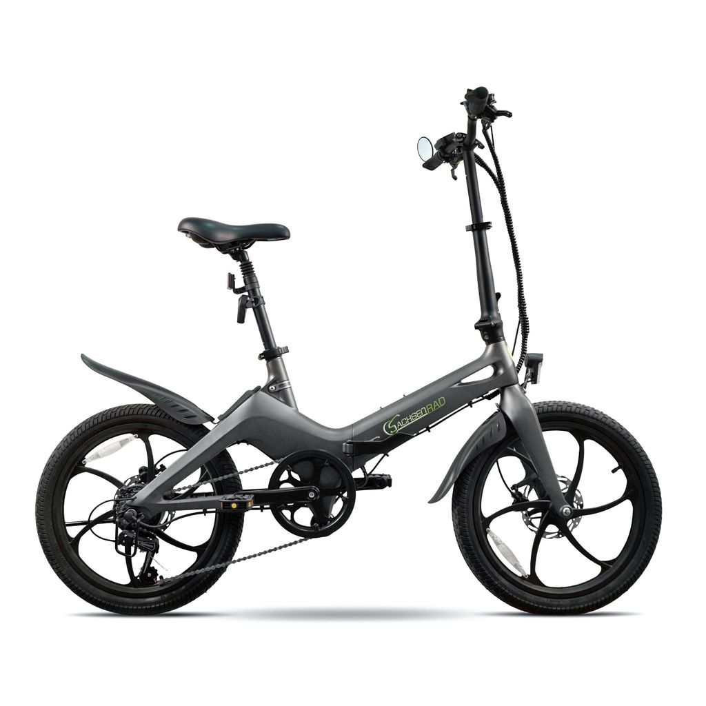 SachsenRAD E-Faltrad F11 Pro MagPuma mit Transporttasche, Produktbild 