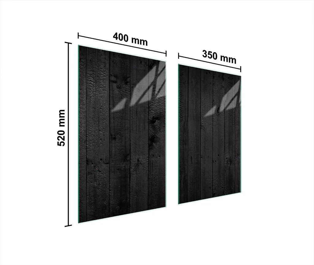 Copri Piano Cottura 75x52 Vetro Temperato Nero: Design e Funzionalità