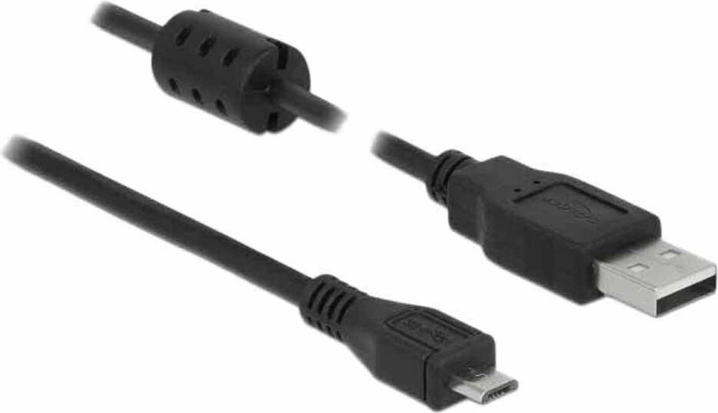 Delock - USB-Kabel - USB (M) zu Micro-USB Typ B (M) - USB 2.0 - 2 m - Schwarz