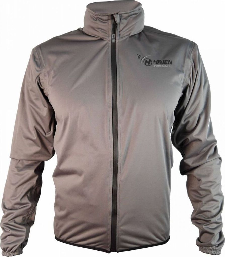 HAVEN Fahrrad-Regenjacke - PIOGGIA - Grau XL