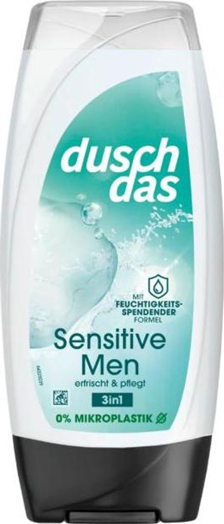 Duschdas Duschgel Men Sensitive 2in1 Duschgel und Shampoo 225ml