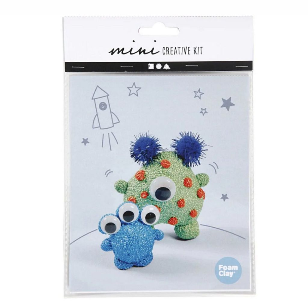 CREATIV COMPANY Mini-Kreativset - Aliens - Bastelset
